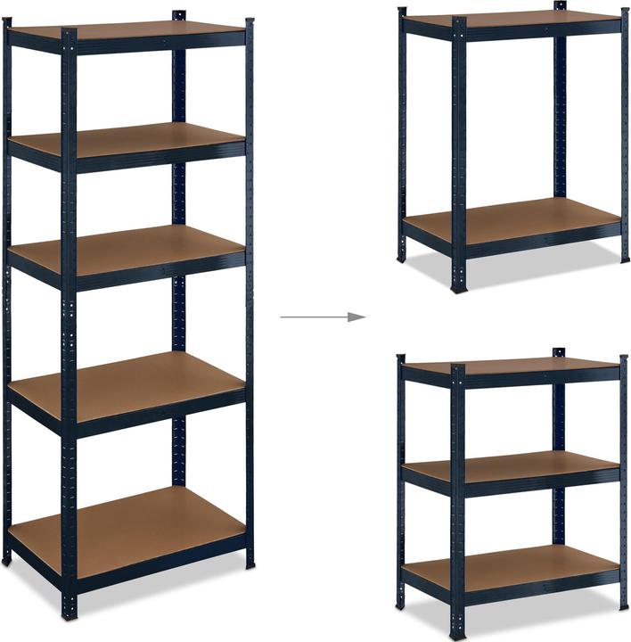Actual product image Relaxdays Heavy duty shelving