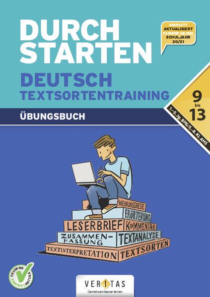 Produktbild Durchstarten Deutsch Textsortentraining 9.-13. SJ. Übungsbuch (Deutsch, Jutta Hofer, 2024)