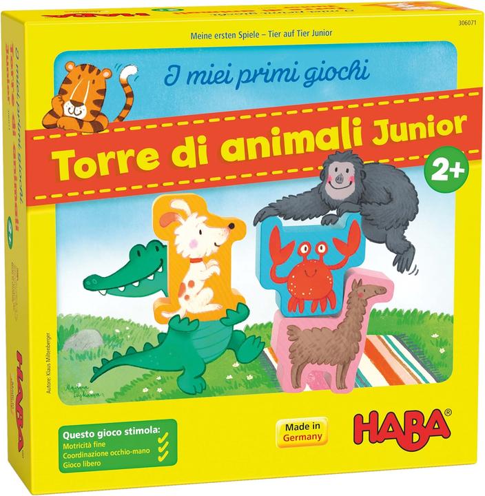 Produktbild Haba I miei primi giochi – Torre di animali junior (Italienisch)