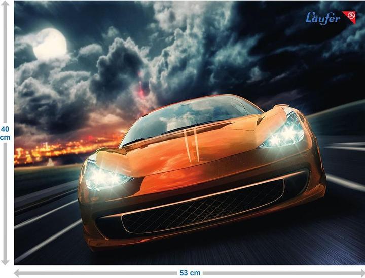 Actual product image Läufer Desk pad racing car 40 x 53 cm, 1 piece (53 x 40 cm)