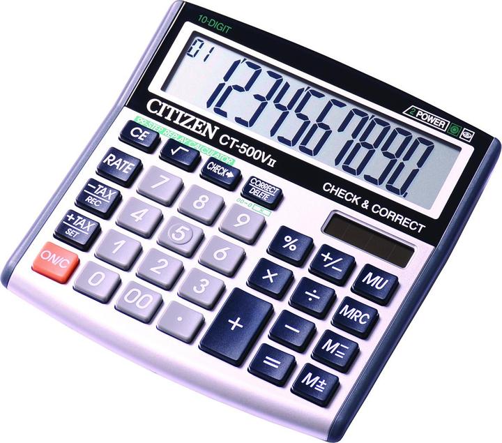 Actual product image Citizen Desktop calculator with display (Batteries)