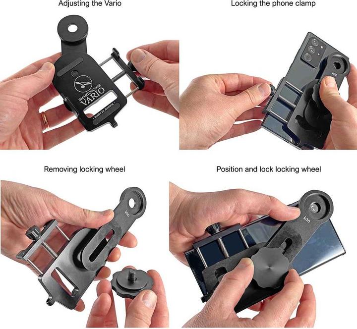 Produktbild Kowa Smartoscope Vario-Adapter für Smartphones (Inkl. Optik-Arm K30)