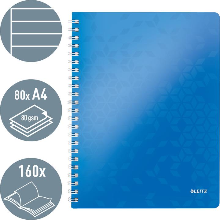 Produktbild Leitz Wow (A4, Liniert, Weicher Einband)