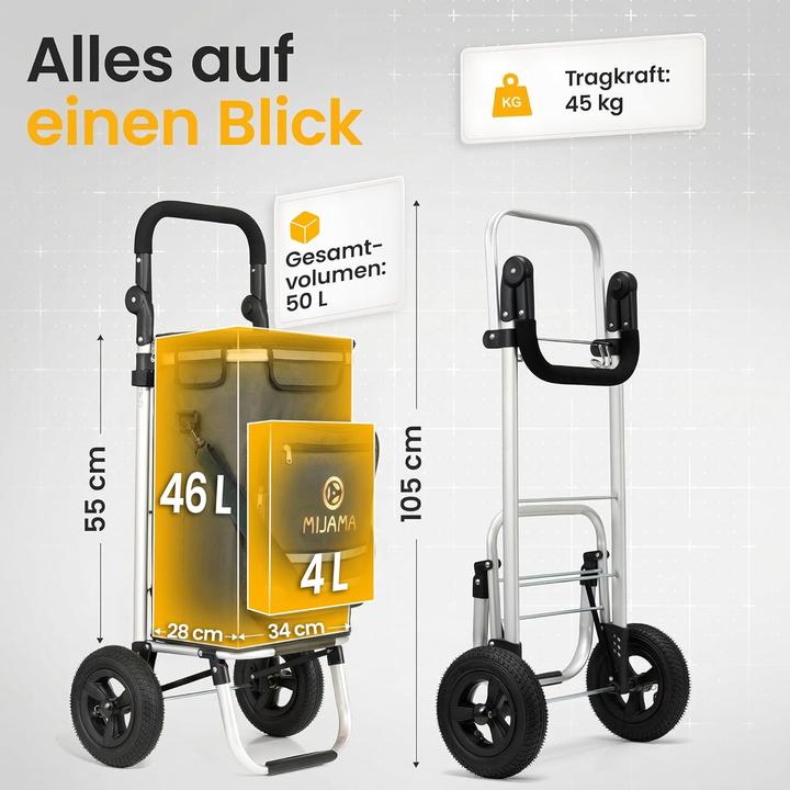 Image du produit Mijama Einkaufstrolley mit Kühlfach
