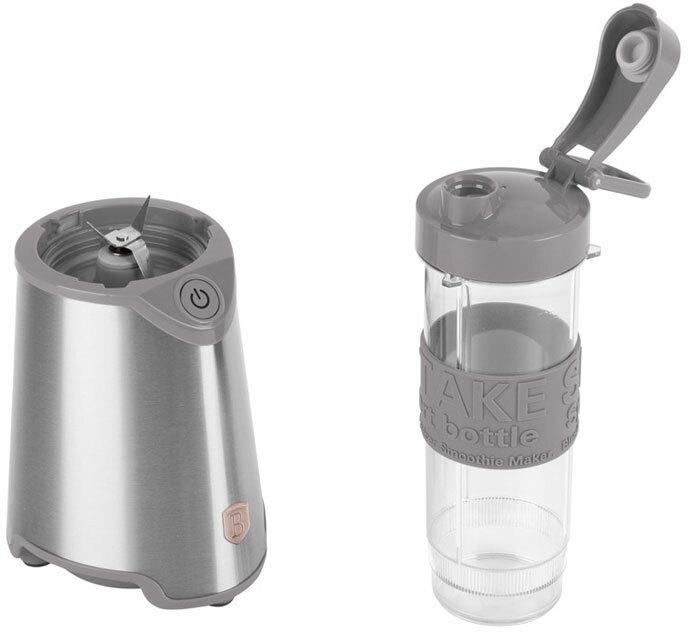 Image du produit BerlingerHaus Mixeur design avec bouteille sport 570ml, 300 W, taupe (300 W)