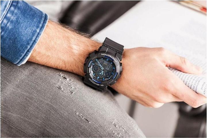 Produktbild G-Shock Ga-100-1a2er (Digitaluhr, 55 mm)