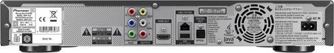 Image du produit Pioneer BDP-430, lecteur de disques Blu-ray 3D, BD-Live, USB en façade