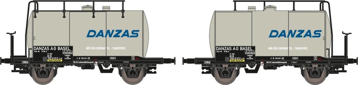 Actual product image Hobbytrain 2- Lightweight tank car DB "Danzas" Ep. IV (Track N)