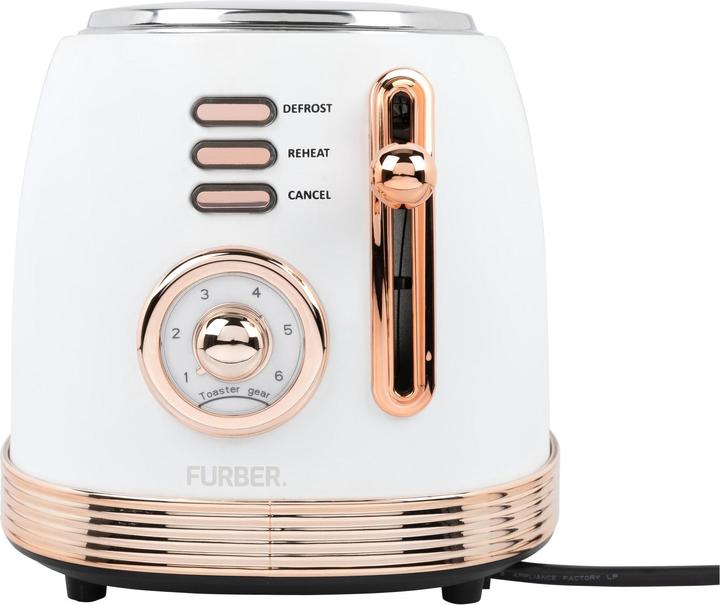 Image du produit Furber Wasserkocher, Standmixer und Toaster Set, Rosegold