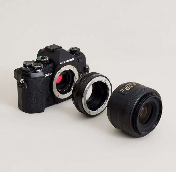 Actual product image Urth Lens Mount Adapter: Compatible with Nikon F (G Type) Lens to Micro Four Thirds (M4/3) Camera Body