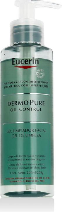 Actual product image Eucerin dermo pure gel limpiador 200ml (Cleansing gel, 200 ml)