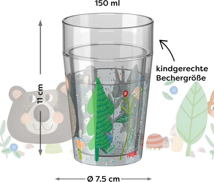 Actual product image Haba Becher Glitzerbecher