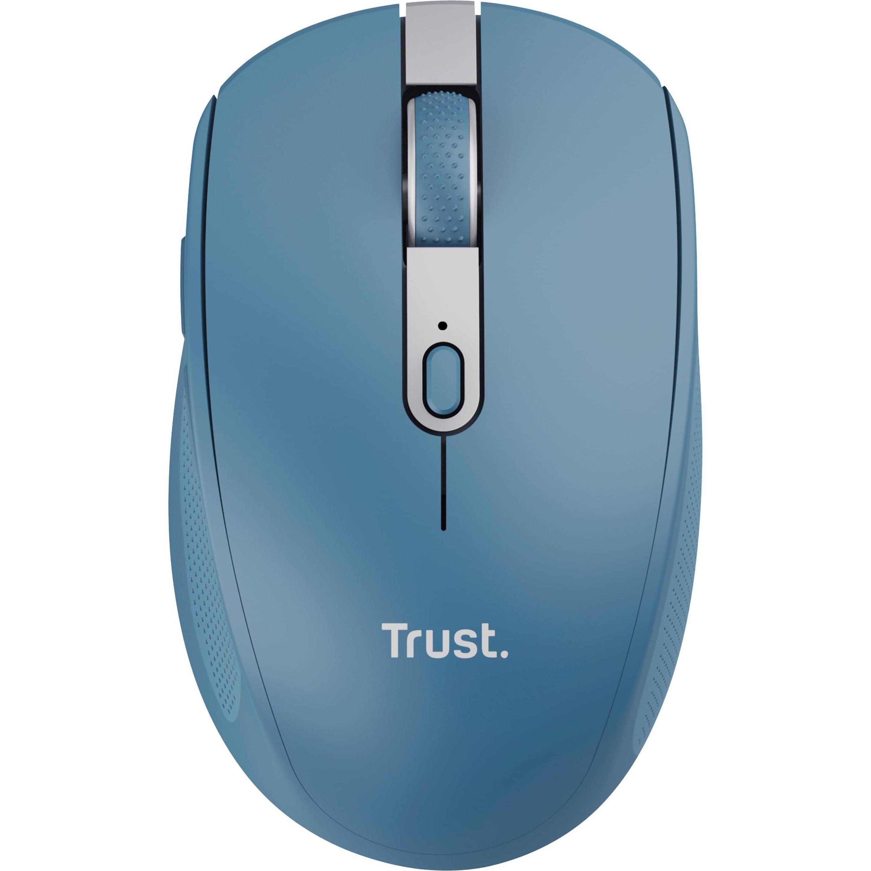 Thumbnail - Trust Ozaa Compact Wireless (Kabellos), Maus, Blau