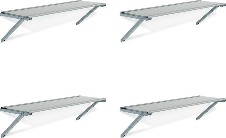 Image du produit Palram Étagère Canopia Yukon 104 x 34 cm 4 pcs gris
