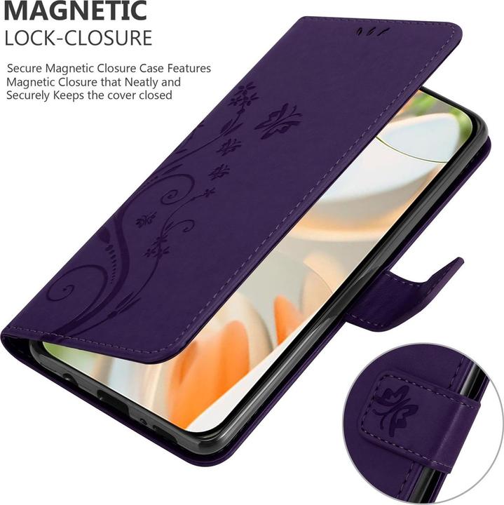 Actual product image Cadorabo Case for Google Pixel 9 PRO Flower Book (Google Pixel 9 Pro)