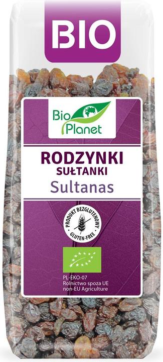 Produktbild Bio Planet Gluten -freier Sultan Rosinen Bio 200 G -
