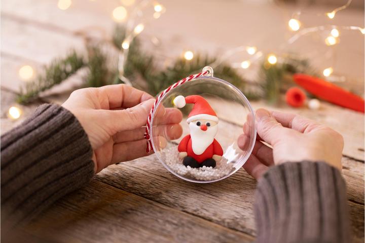 Produktbild Creativ Company Bastelset Weihnachtskugeln Modellieren