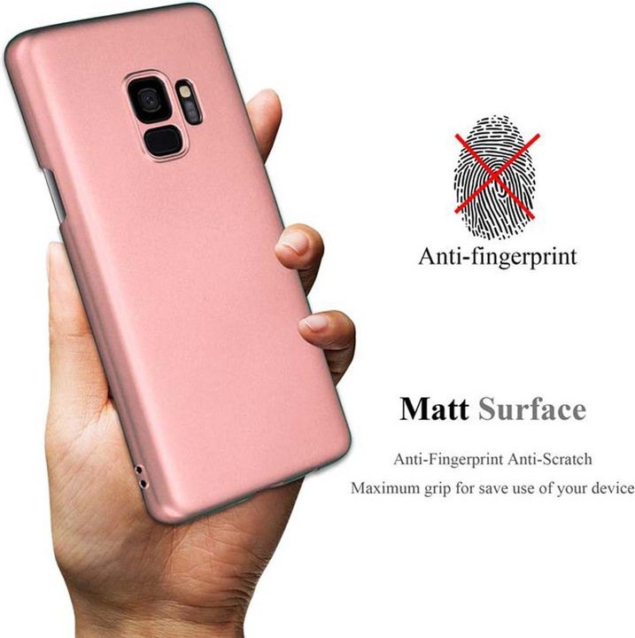 Produktbild Cadorabo Hard Cover Matt Metall Cover (Samsung Galaxy S9+)
