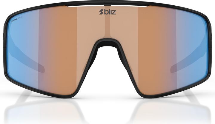 Actual product image Bliz P001S (Matt black, Nano Optics Nordic Ligh Coral - Orange w blue multi)