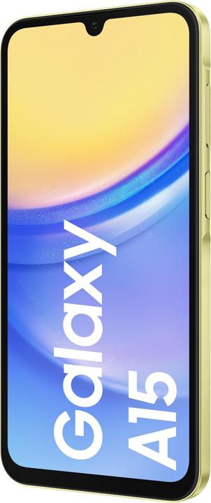 Produktbild Samsung Galaxy A15 (128 GB, Yellow, 6.50", Hybrid Dual SIM, 4G)