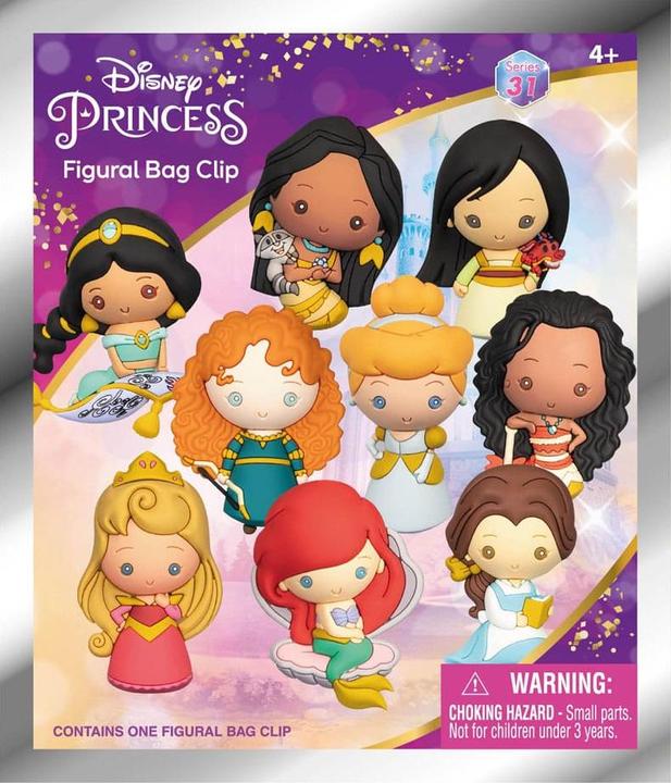 Image du produit Monogram Int. Disney 3D pendentif de poche en PVC Ultimate Princess Series 31 Display (24)