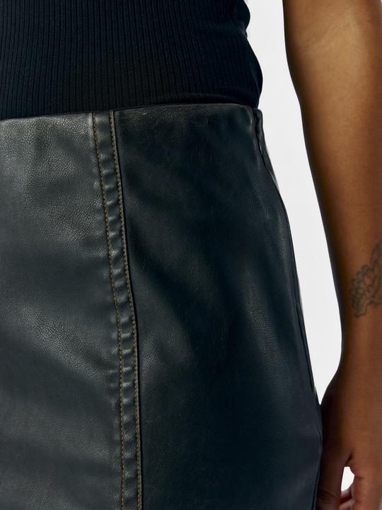 Produktbild Object PU Minirock (36)