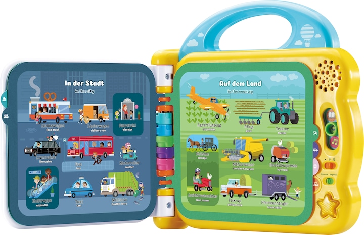 Actual product image VTech My 100 words book:means of transportation (English, German)
