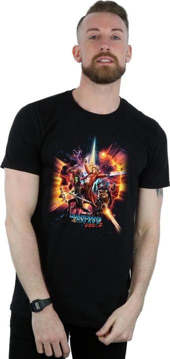 Produktbild Guardians Of The Galaxy Vol. 2 Team Poster TShirt (S)