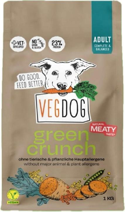Produktbild Vegdog Green Crunch (Adult, 1 Stk., 1000 g)