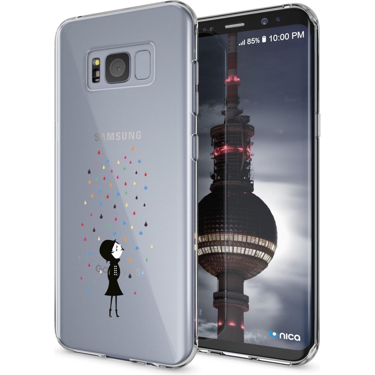 Thumbnail - Nalia Handyhülle (Samsung Galaxy S8+), Smartphone Hülle, Mehrfarbig