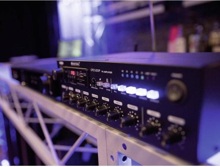 Actual product image Omnitronic CPZ-120P ELA ELA amplifier 120 W 4-channel 4 zones (Amplifier)
