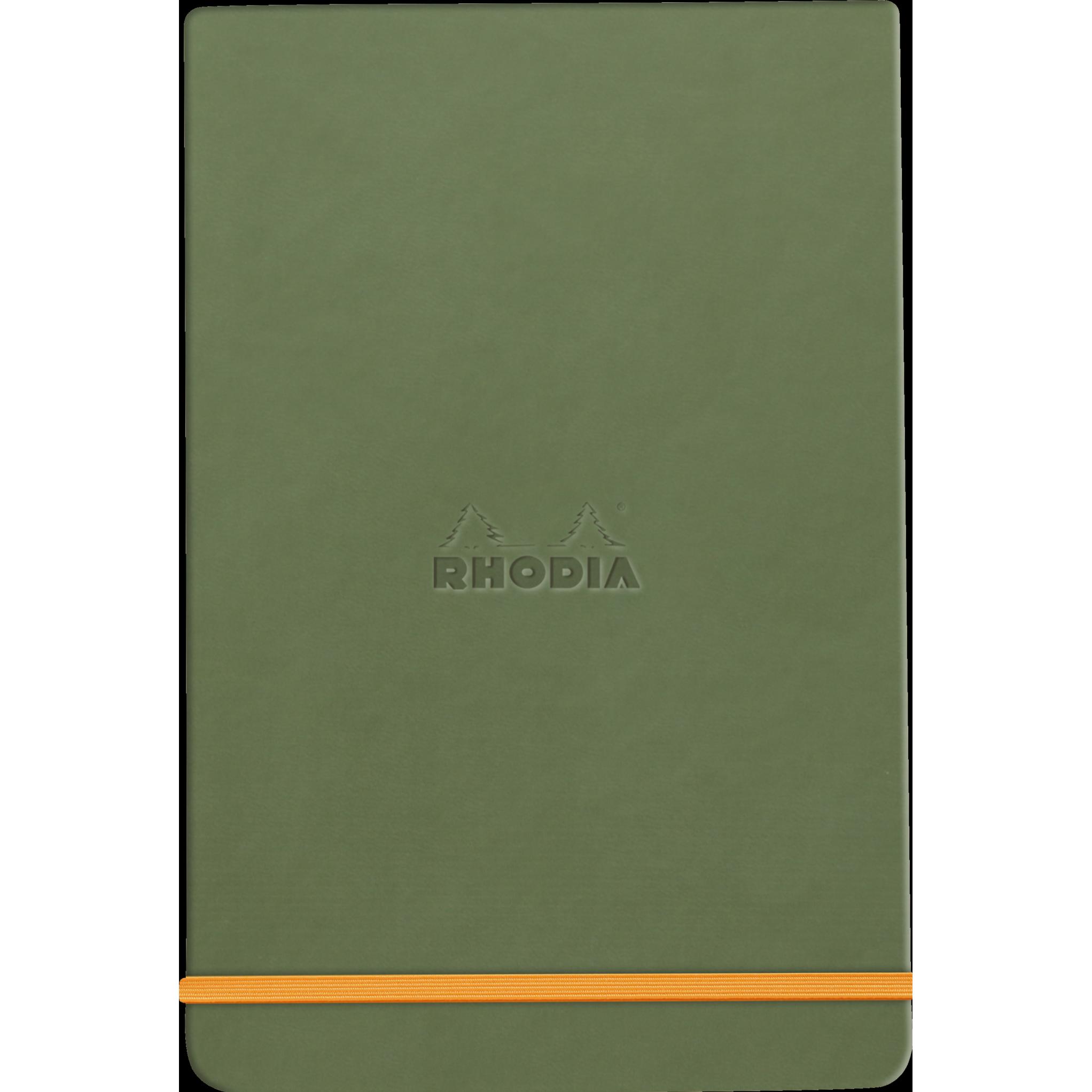 Rhodia, Heft + Block, Notizbücher und Notizhefte Rho (A6, Speziallineatur, Harter Einband)