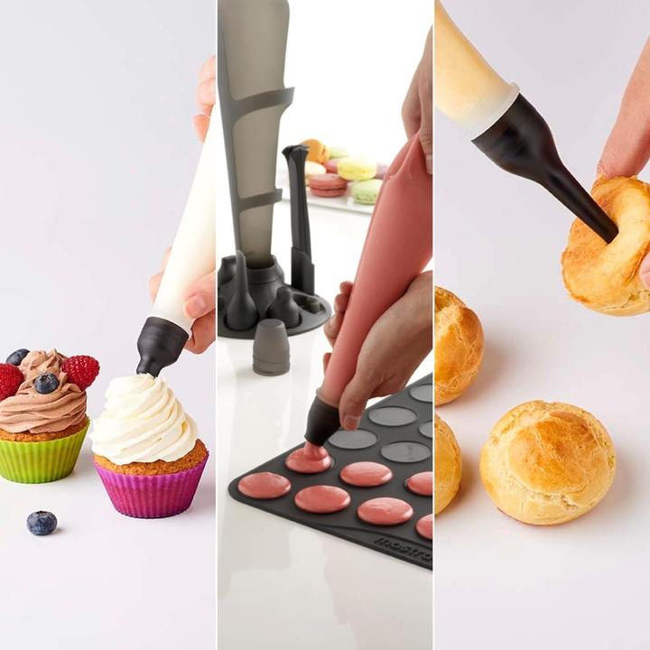 Actual product image Mastrad Piping bag 12 pieces (Piping bag set, 1000 ml)