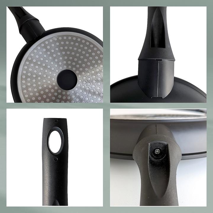 Image du produit Kela Keramikpfanne schwarz Atura (28 cm, Poêle à frire, Fonte d'aluminium)