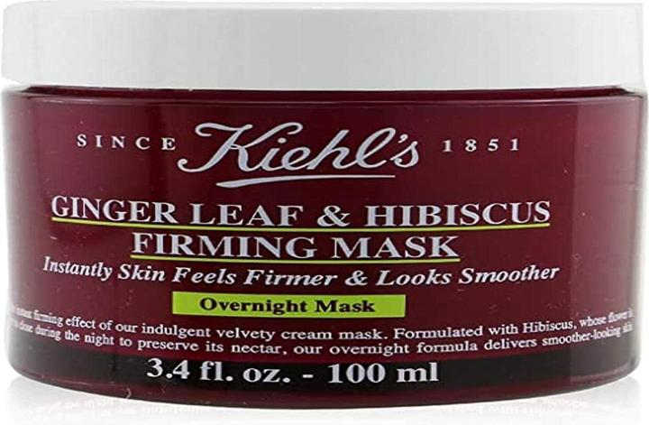 Kiehl's Masque de nuit raffermissant Ginger Leaf & Hibiscus (100 ml)