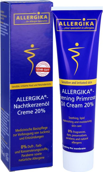 Produktbild Allergika Nachtkerzenölcreme 20%, 100 ml Creme (100 ml, Nachtcreme)