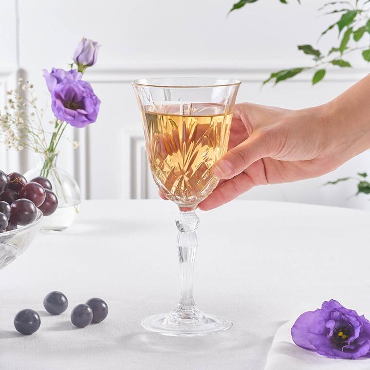 Produktbild Rcr Weinglas Melodia 6er Set (28 cl, 6 Gläser, Rotweingläser)