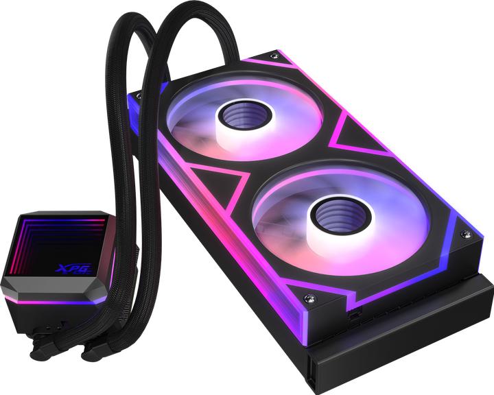 Produktbild Adata WAK XPG LEVANTE II 240 (2*120mm ARGB Fan) schwarz retail (240 mm)