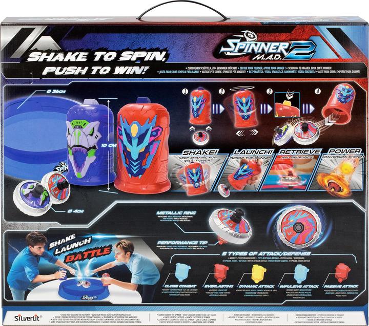 Produktbild Silverlit Spinner Mad 2 Deluxe Kampf Pack