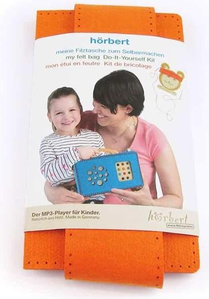 Produktbild Hörbert Filztasche (orange) Nähset