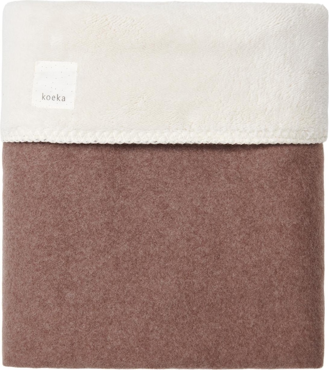 Actual product image Koeka Baby blanket plush Denver soft wood (75 x 100 cm)