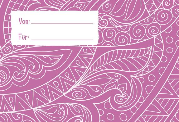 Actual product image 50 cards mandalas