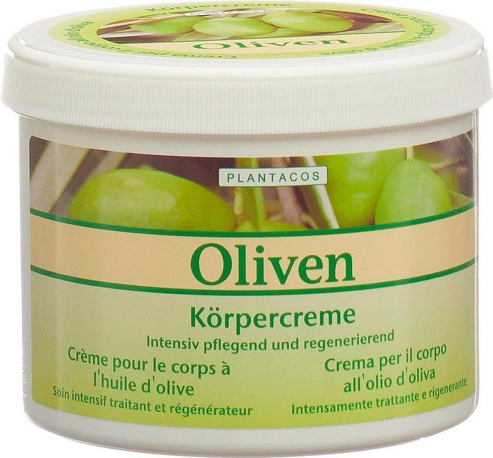 Image du produit Plantacos Crème pour le corps à l'olive (Crème pour le corps, 500 ml)