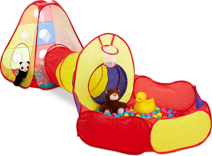 Actual product image Relaxdays Ball Pool Crawling Tunnel & 100 Balls
