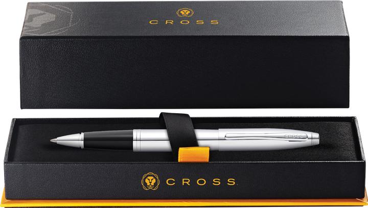 Productafbeelding Cross Calais Rollerball gepolijst chroom geschenkverpakking (Chroom, 1 x)