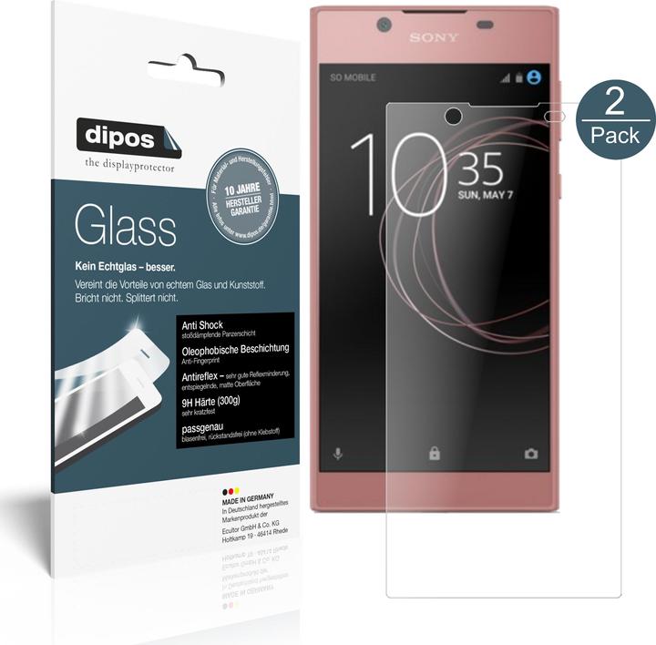 dipos I 2X Pellicola Protettiva Compatibile con Sony Xperia SP