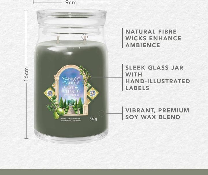 Produktbild Yankee Candle Olive & Cypress