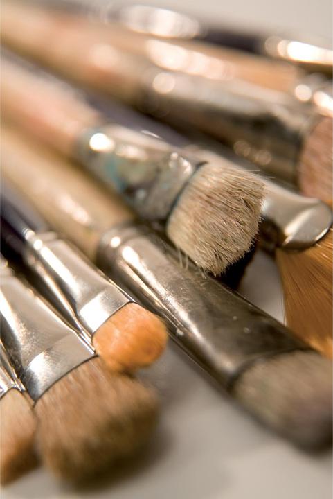 Actual product image Talens Brush set for oil and acrylic paint series 220 (size 4, 8, 10) (100 mm)