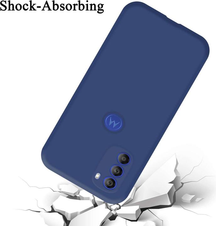 Actual product image Cadorabo Bumper Case for Motorola MOTO G51 5G TPU Liquid Silicone Cover for Motorola MOTO G51 5G (Motorola Moto G51 5G)