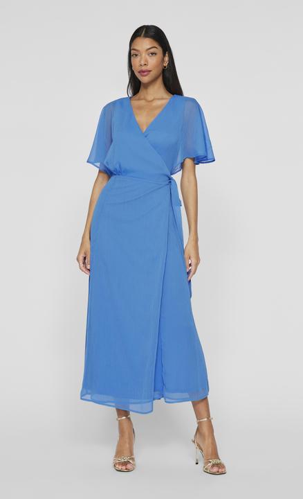 Actual product image Vila Short-sleeved maxi wrap dress (42)